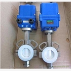 電動對夾式襯氟蝶閥,電動襯氟蝶閥